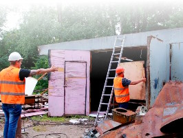 Демонтаж гаража Белогорск